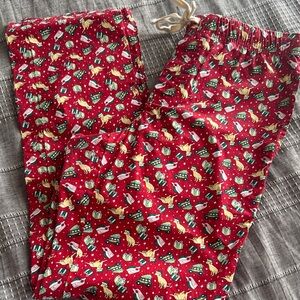Men’s holiday dog pj pants